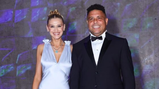 Ronaldo Fenômeno e Celina Locks (Divulgação)