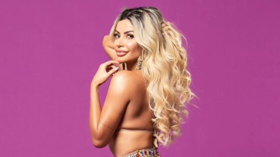Janaína Prazeres em fotos como Musa da Bateria da Acadêmicos do Tatuapé | Fotos: Marco Pinto